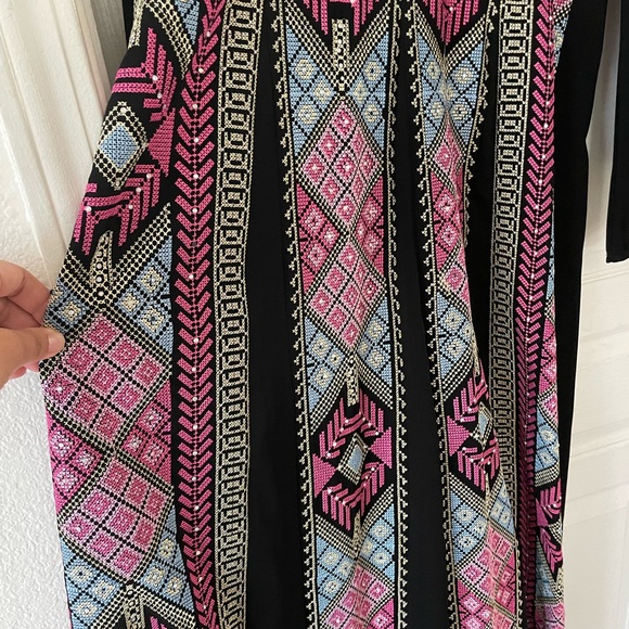 Traditional Middle Eastern Cross stitched Dress - Picture 3 of 3